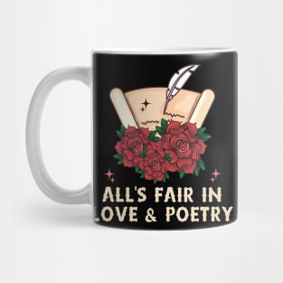 All Is Fair In Love And Poetry Mug